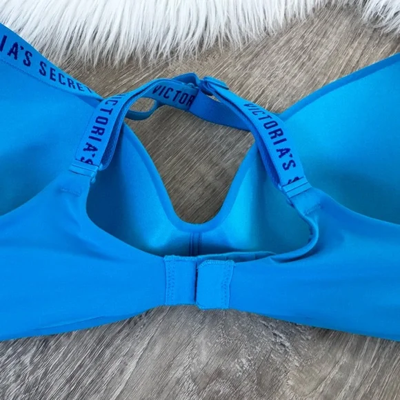 💙 VICTORIA’S SECRET Blue Convertible Adjustable Bra Size 36B - Picture 6 of 6